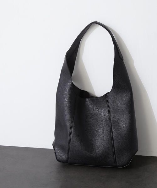 N.（N. Natural Beauty Basic）（エヌエヌナチュラルビューティーベーシック）の「◆ソフトワンハンドルトートバッグ（トートバッグ・レディース・ベージュ/ブラック・ﾌﾘ-）」の3枚目の写真