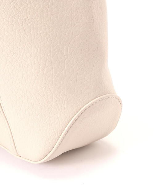 N.（N. Natural Beauty Basic）（エヌエヌナチュラルビューティーベーシック）の「◆ソフトワンハンドルトートバッグ（トートバッグ・レディース・ベージュ/ブラック・ﾌﾘ-）」の9枚目の写真