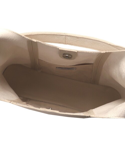 N.（N. Natural Beauty Basic）（エヌエヌナチュラルビューティーベーシック）の「◆ソフトワンハンドルトートバッグ（トートバッグ・レディース・ベージュ/ブラック・ﾌﾘ-）」の11枚目の写真