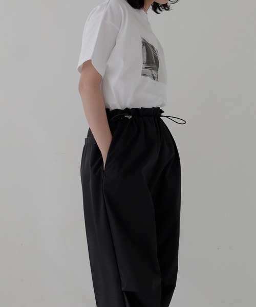 hellam(へラム)の「アソートプリントTシャツ(入荷禁止)(Tシャツ/カットソー・レディース・ホワイト×イエロー/ホワイト×エメラルドグリーン/ホワイト×グリーン/ホワイト×ブラック/ホワイト×ブルー・FREE)」の13枚目の写真