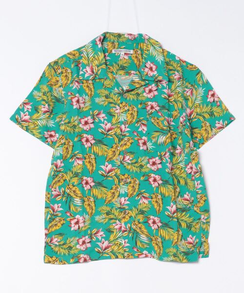 STYLEBLOCK（スタイルブロック）の「レーヨンアロハシャツ（シャツ/ブラウス・メンズ・G/I/F/H/J/K・M/LL/L）」の2枚目の写真
