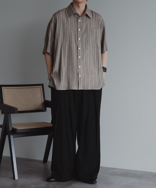 epnok(エプノック)の「バイカラーチェックシャツ(シャツ/ブラウス・メンズ・アッシュブラウン/グレイッシュブルー・SMALL/MEDIUM/LARGE)」の10枚目の写真