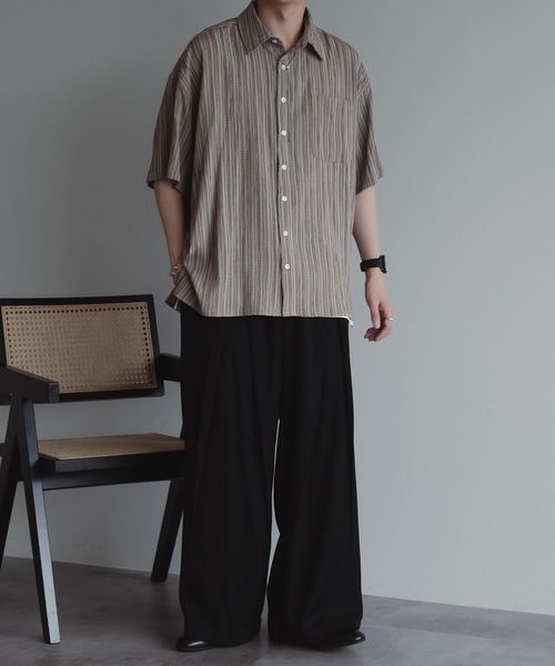 epnok(エプノック)の「バイカラーチェックシャツ(シャツ/ブラウス・メンズ・アッシュブラウン/グレイッシュブルー・SMALL/MEDIUM/LARGE)」の9枚目の写真