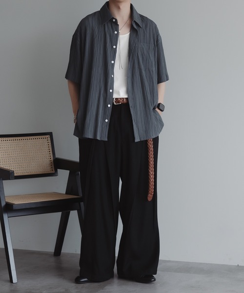 epnok(エプノック)の「バイカラーチェックシャツ(シャツ/ブラウス・メンズ・アッシュブラウン/グレイッシュブルー・SMALL/MEDIUM/LARGE)」の20枚目の写真