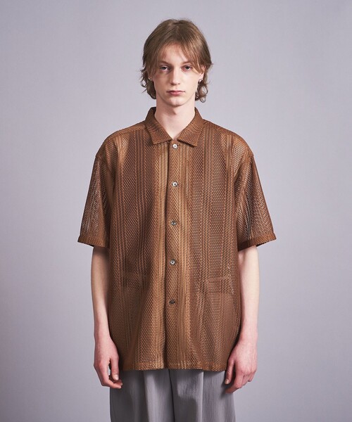 monkey time シアー ダブルラッセル ベースボール シャツ UNITED ARROWS LTD. OUTLET｜シアー ダブルラッセル ベース