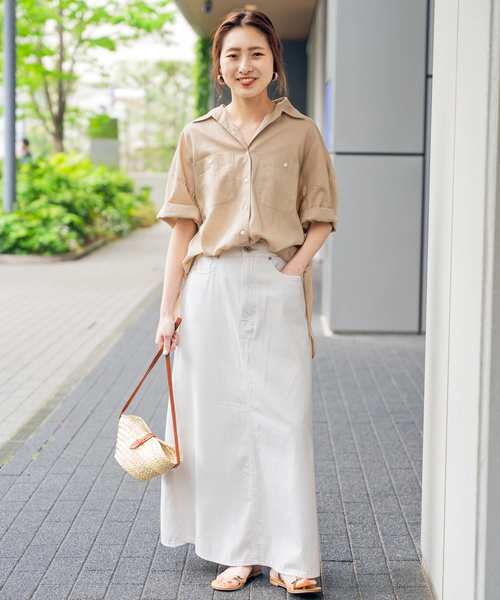 Spick & Span（スピックアンドスパン）の「コットンリネンハーフ