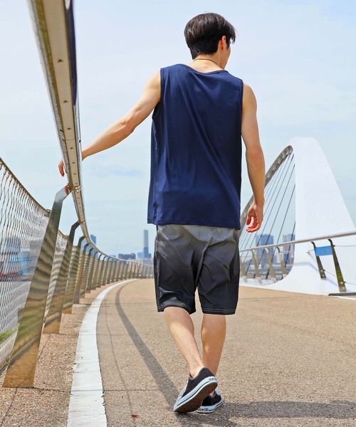 TopIsm(トップイズム)の「USAコットンドライ 吸水速乾 タンクトップ ノースリーブ(タンクトップ・メンズ・ベージュ/杢グレー/ネイビー/オフホワイト/ブラック・M/L/LL)」の22枚目の写真