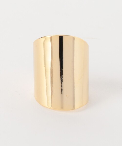 BEAUTY&YOUTH UNITED ARROWS（ビューティーアンドユースユナイテッドアローズ）の「メタル フラット ワイド リング（リング・レディース・シルバー/ゴールド・12）」の4枚目の写真