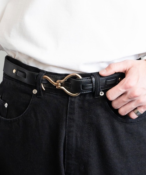 セール】フェイクレザーフックベルト（ベルト）｜Rocky Monroe