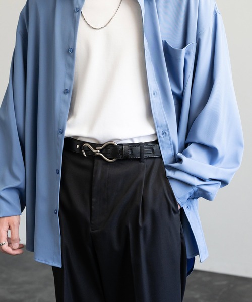 Rocky Monroe（ロッキーモンロー）の「フェイクレザーフックベルト（ベルト・メンズ・シルバー系2/ゴールド系1/ゴールド系2/シルバー系1/シルバー×ゴールド/ブラック系その他・FREE）」の10枚目の写真