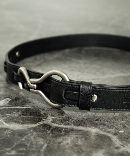 Rocky Monroe（ロッキーモンロー）の「フェイクレザーフックベルト（ベルト・メンズ・シルバー系2/ゴールド系1/ゴールド系2/シルバー系1/シルバー×ゴールド/ブラック系その他・FREE）」の12枚目の写真