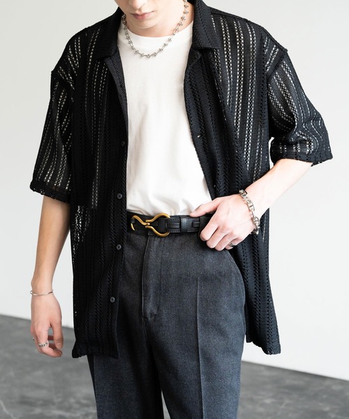 Rocky Monroe（ロッキーモンロー）の「フェイクレザーフックベルト（ベルト・メンズ・シルバー系2/ゴールド系1/ゴールド系2/シルバー系1/シルバー×ゴールド/ブラック系その他・FREE）」の16枚目の写真