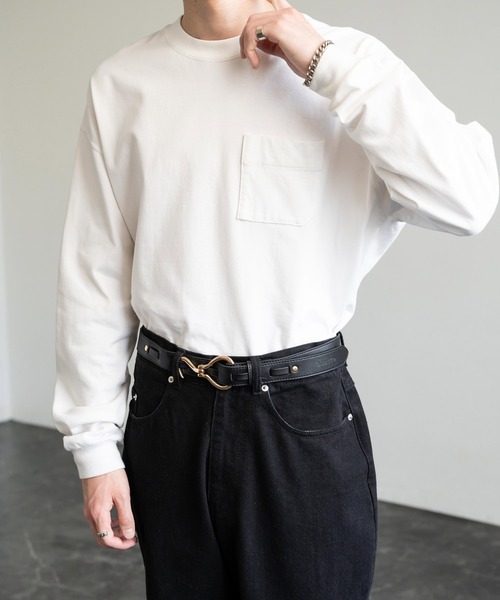 Rocky Monroe（ロッキーモンロー）の「フェイクレザーフックベルト（ベルト・メンズ・シルバー系2/ゴールド系1/ゴールド系2/シルバー系1/シルバー×ゴールド/ブラック系その他・FREE）」の14枚目の写真