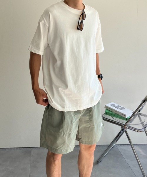 CREARE -LINO-(クレアーレリノ)の「ダメージ加工 Tシャツ/カットソー/半袖TOPS(Tシャツ/カットソー・メンズ・カーキ/オフホワイト/ブラック・MEDIUM/LARGE)」の16枚目の写真