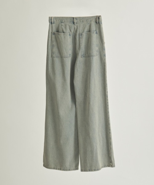 パンツ MAZZ DOUBLE WAIST DENIM damage Lexington Double Belt Denim Pants – THE TOÉ