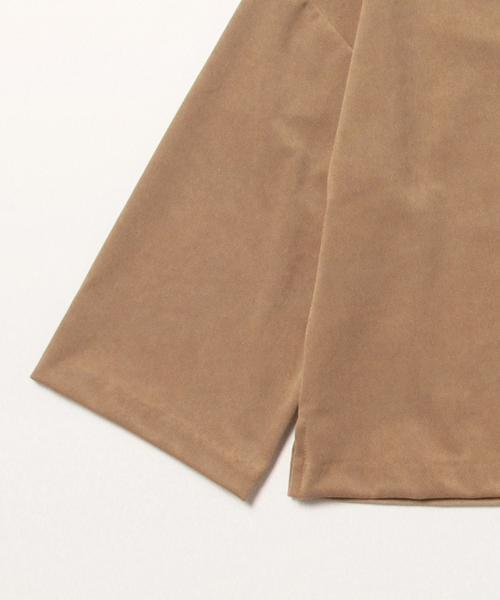 Demi-Luxe BEAMS（デミルクス ビームス）の「Demi-Luxe BEAMS / スウェードライク プルオーバー（Tシャツ/カットソー・レディース・ブラック/ブラウン系その他・ONE SIZE）」の11枚目の写真