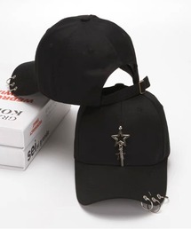 .KOM（ドットコム）の「『.KOM/ドットケーオーエム』アクセ付きキャップ【Y】【CN】（キャップ）」