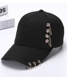 .KOM（ドットコム）の「『.KOM/ドットケーオーエム』アクセ付きキャップ【Y】【CN】（キャップ）」