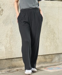 Arnold Palmer | リブ ワイド ストレート パンツ(その他パンツ)