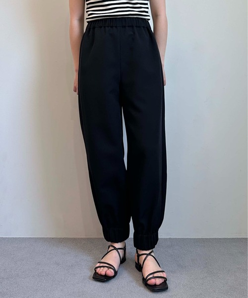 1chaku.(イッチャク)の「ストレッチリラックスジョガーパンツ(その他パンツ・レディース・ブラック/グレイッシュベージュ/サンドグレー/オフホワイト・マルチサイズ)」の16枚目の写真