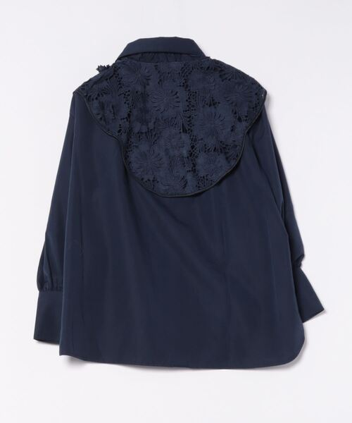 DONOBAN（ドノバン）の「2wayフラワーレースブラウス（シャツ/ブラウス・レディース・ホワイト/ネイビー・ONE）」の22枚目の写真