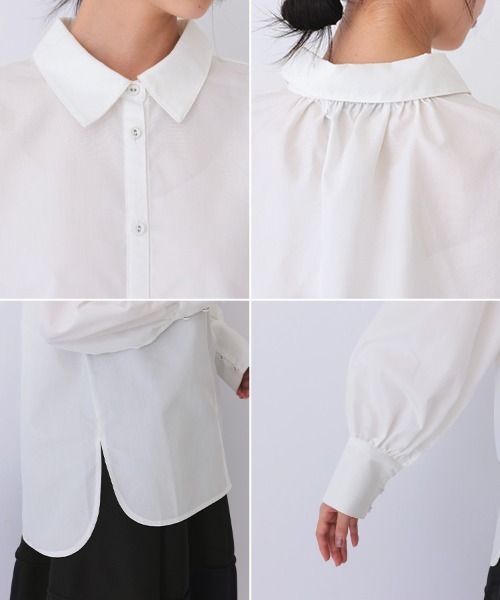 DONOBAN（ドノバン）の「2wayフラワーレースブラウス（シャツ/ブラウス・レディース・ホワイト/ネイビー・ONE）」の18枚目の写真