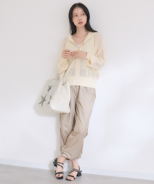 KATHARINE ROSS(キャサリンロス)の「【KATHARINE ROSS】メッシュパーカー(パーカー・レディース・ライトブルー/アイボリー/チャコールグレー・MEDIUM)」の21枚目の写真