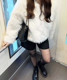 ロングファーショートコート