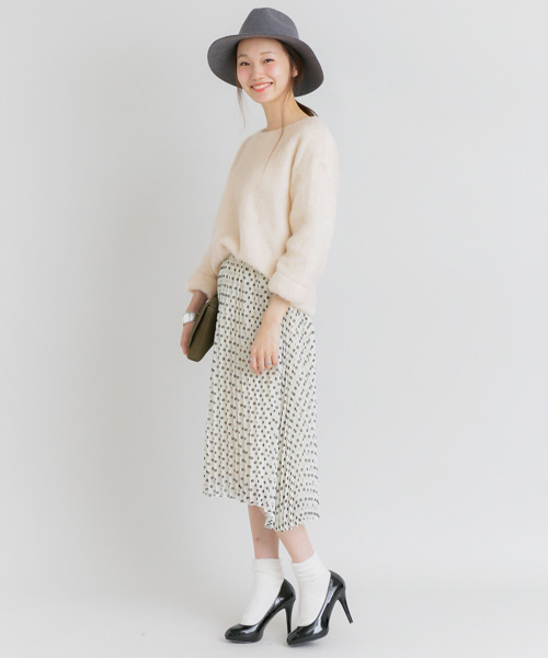 URBAN RESEARCH（アーバンリサーチ）の「UR MAPELシャギートップス（その他トップス・レディース・アイボリー/ブラック・FREE）」の15枚目の写真