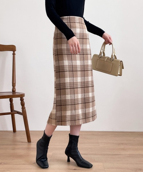 she tokyo チェック　ドットbettyスカートseventen obli she tokyo スカート チェック ドット（シートーキョー she tokyo