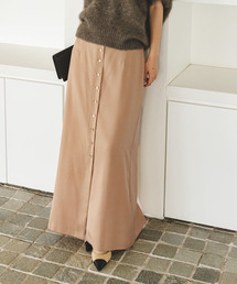 Noble | フロントボタンフィブリルスカート(スカート)