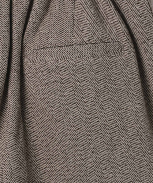 PAGEBOY（ページボーイ）の「ヘリンボーンショートパンツ（その他パンツ・レディース・ブラウン系その他/ブラック系その他/チャコールグレー・FREE）」の13枚目の写真