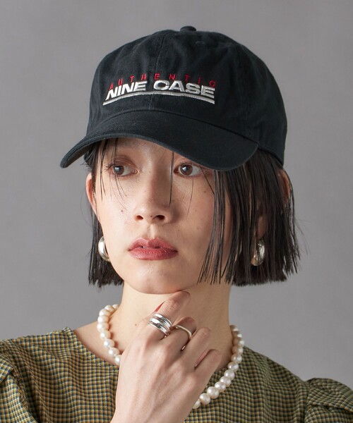 SHIPS（シップス）の「SHIPS NINE CASE:ロゴ キャップ（キャップ・レディース・ホワイト/ブラック/ネイビー・ONE SIZE）」の17枚目の写真