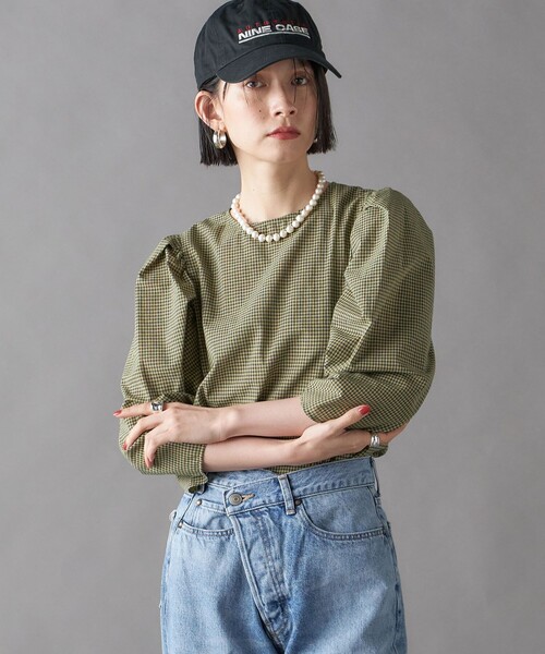 SHIPS（シップス）の「SHIPS NINE CASE:ロゴ キャップ（キャップ・レディース・ホワイト/ブラック/ネイビー・ONE SIZE）」の19枚目の写真