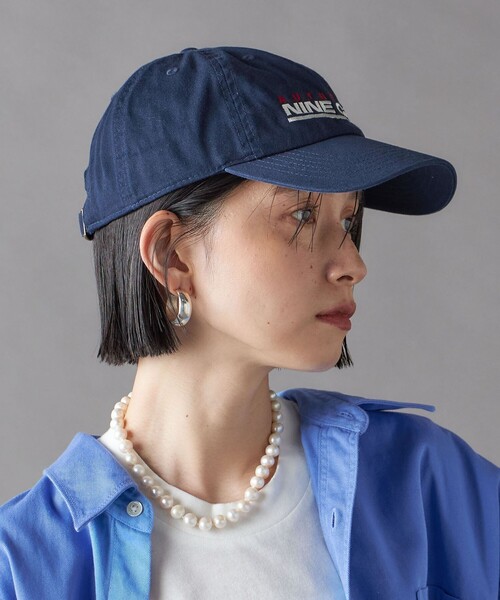 SHIPS（シップス）の「SHIPS NINE CASE:ロゴ キャップ（キャップ・レディース・ホワイト/ブラック/ネイビー・ONE SIZE）」の22枚目の写真