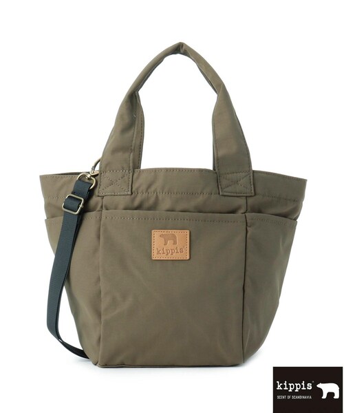 one'sterrace(ワンズテラス)の「Kippis キッピス 2WAYミニトートバッグ(トートバッグ・レディース・グレー系その他7/カーキ系5/ブラック系8・99)」の3枚目の写真
