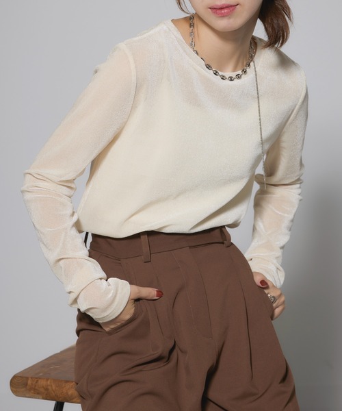 トップス SDL45R 5分袖スキッパーシャツ｜Stola.（ストラ）公式通販サイト