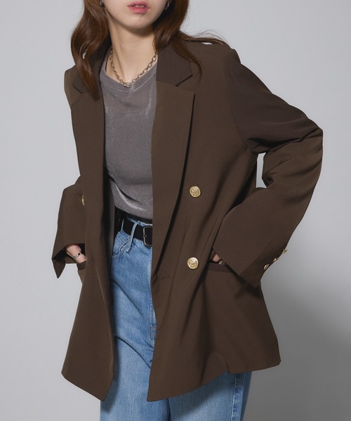 MAISON BREEZE(メゾンブリーズ)の「【MAISON BREEZE】sheer velour tops シアーベロアトップス(Tシャツ/カットソー・レディース・アイボリー/オリーブ/グレー/モカ/ブラック・FREE)」の10枚目の写真