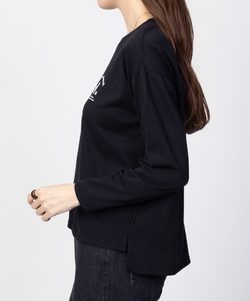 NAVY(ネイビー)の「NAVY ネコプリントロンT(Tシャツ/カットソー・レディース・ブラック/オリーブ/ホワイト・M/L)」の21枚目の写真