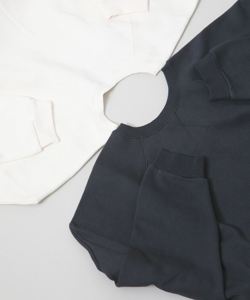 LAATO（ラート）の「anchor shoulder sweat（Tシャツ/カットソー・レディース・アイボリー/ダークグレー・FREE）」の20枚目の写真