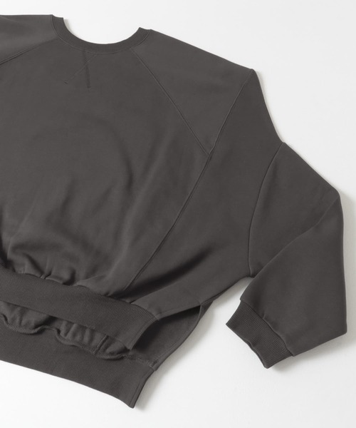 LAATO（ラート）の「anchor shoulder sweat（Tシャツ/カットソー・レディース・アイボリー/ダークグレー・FREE）」の14枚目の写真