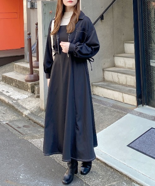 INGNI（イング）の「ジャケット×ワンピース／セットアップ