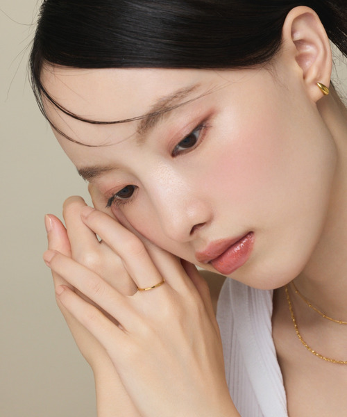 ciite' surgical stainless(シーテサージカルステンレス)の「【 金属アレルギー対応 】 シンプルリング サージカルステンレス(リング・レディース・ゴールド/シルバー・L/XXS/M/XS/S/XL)」の6枚目の写真