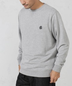 ヤマト便【RRL】コットン混紡 フリース スウェットシャツ グレー ヤマト便【RRL】コットン混紡 フリース スウェットシャツ グレー