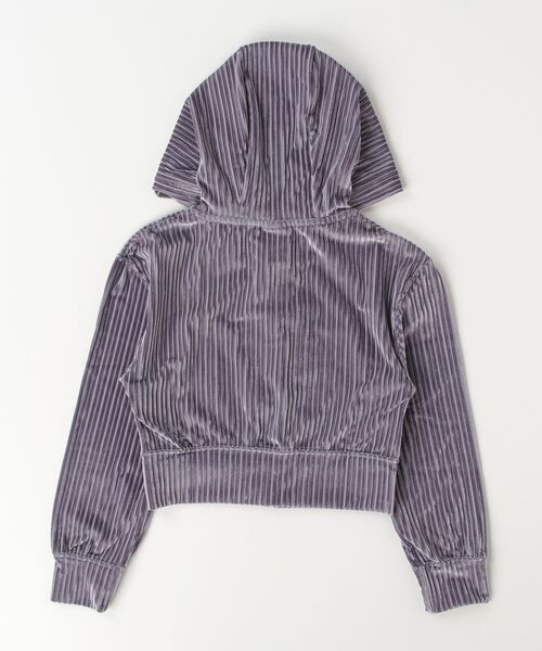NIKE(ナイキ)の「ナイキ NIKE ナイキ YTH ガールズ NSW コージー リブ FZ L/S フーディ(スウェット・キッズ・ネイビー/ブラック・130cm/140cm/150cm/160cm)」の3枚目の写真