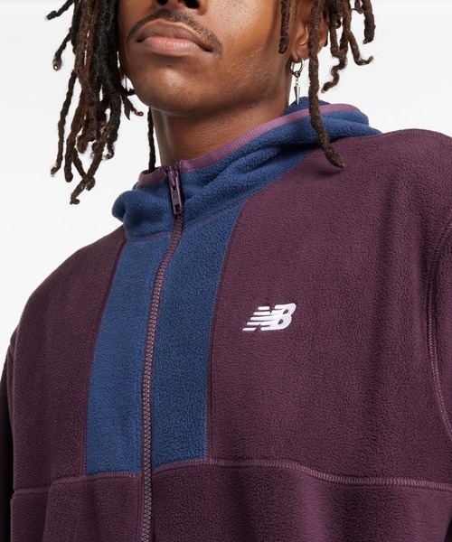 セール】フリースフルジップフーディ（パーカー）｜New Balance