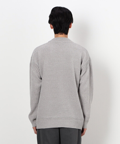 COMME CA ISM（コムサイズム）の「モックネック モールニット プルオーバー（ニット/セーター・メンズ・ブラック/オフホワイト/グレー/ブルー/ベージュ・MEDIUM/LARGE）」の20枚目の写真