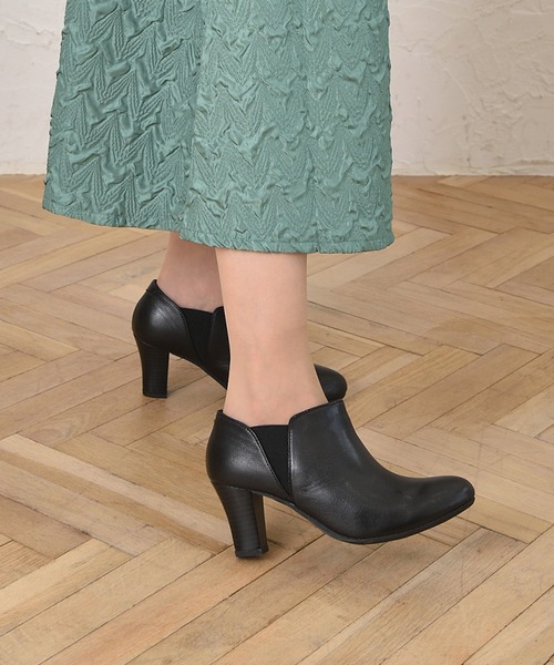 【本革】サイドゴアブーティ(その他シューズ)|ALPHA CUBIC(アルファーキュビック)