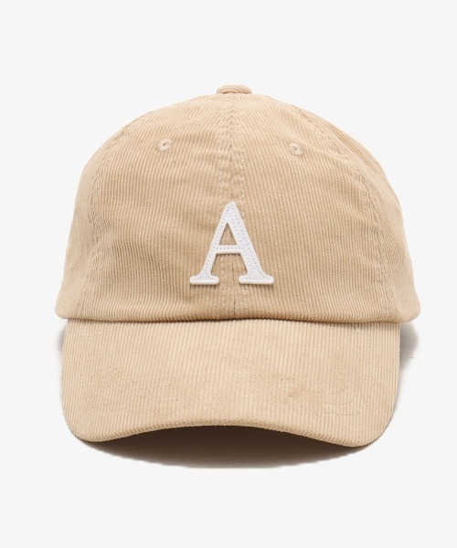 atmos(アトモス)の「atmos A Logo Corduroy Cap / アトモス エー ロゴ コーデュロイ キャップ(キャップ・メンズ・ブラック/ベージュ/グレー・FREE)」の5枚目の写真
