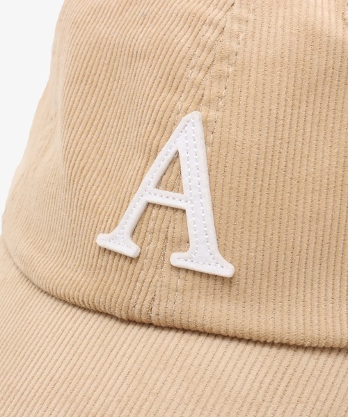 atmos(アトモス)の「atmos A Logo Corduroy Cap / アトモス エー ロゴ コーデュロイ キャップ(キャップ・メンズ・ブラック/ベージュ/グレー・FREE)」の9枚目の写真